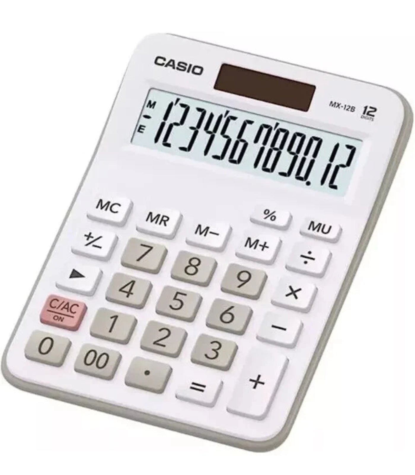 Casio calculator on a white background