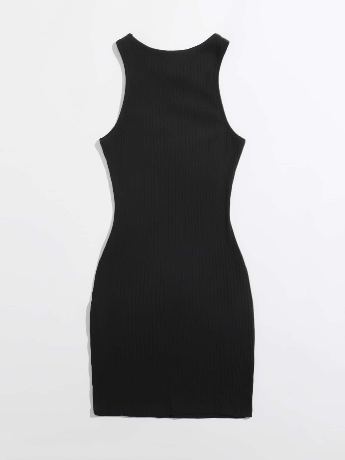 SHEIN Rib Knit Bodycon Dress Size 10 (M)