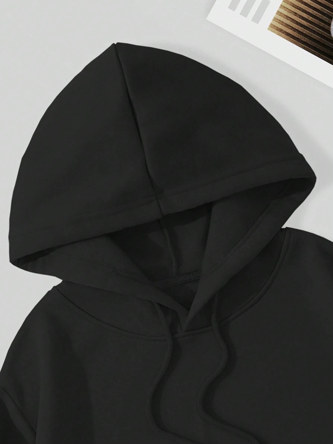 SHEIN Thermal Long Sleeve Crop Hoodie Size 8 (S)