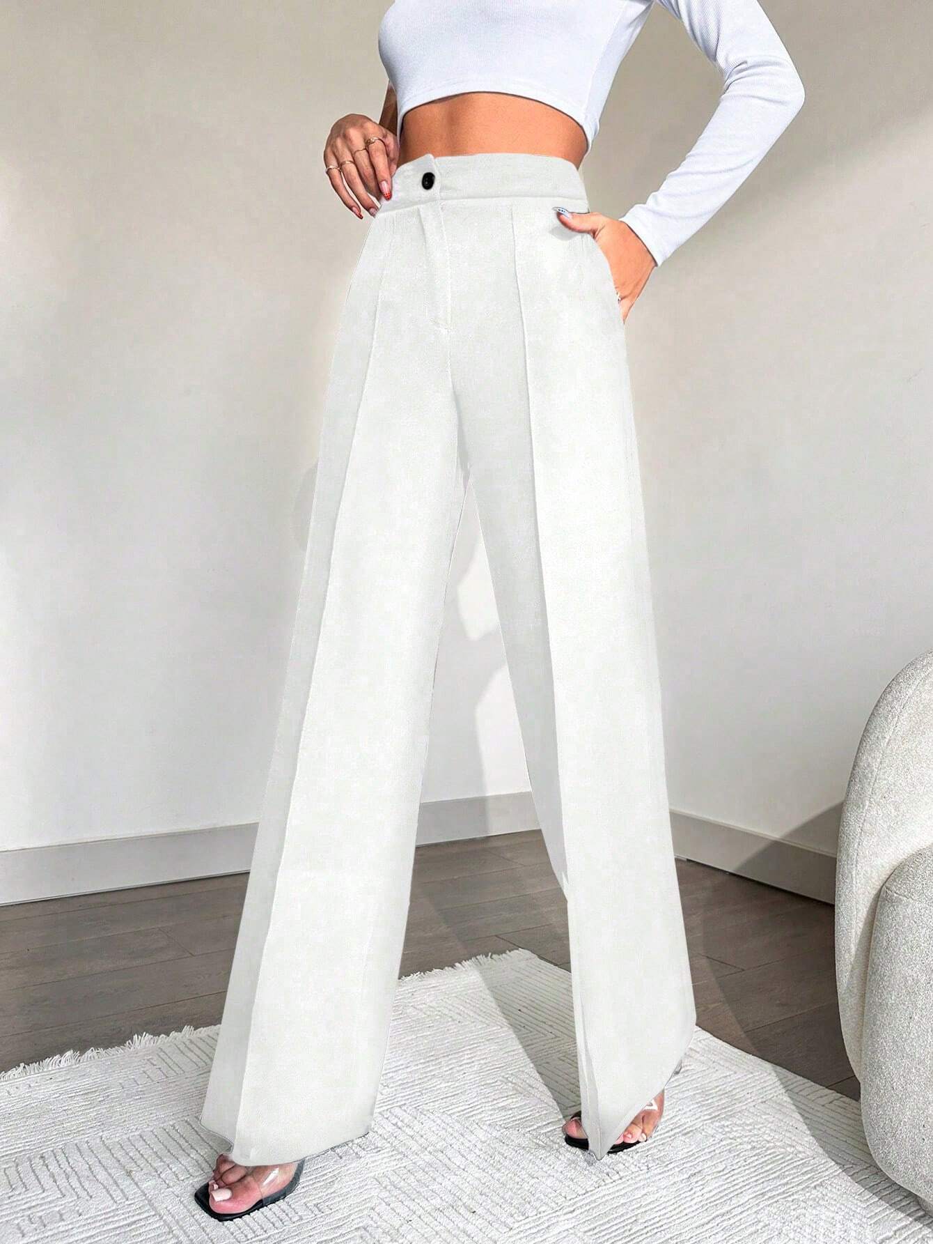 SHEIN Slant Pocket Suit Pants Size 16 (XL)