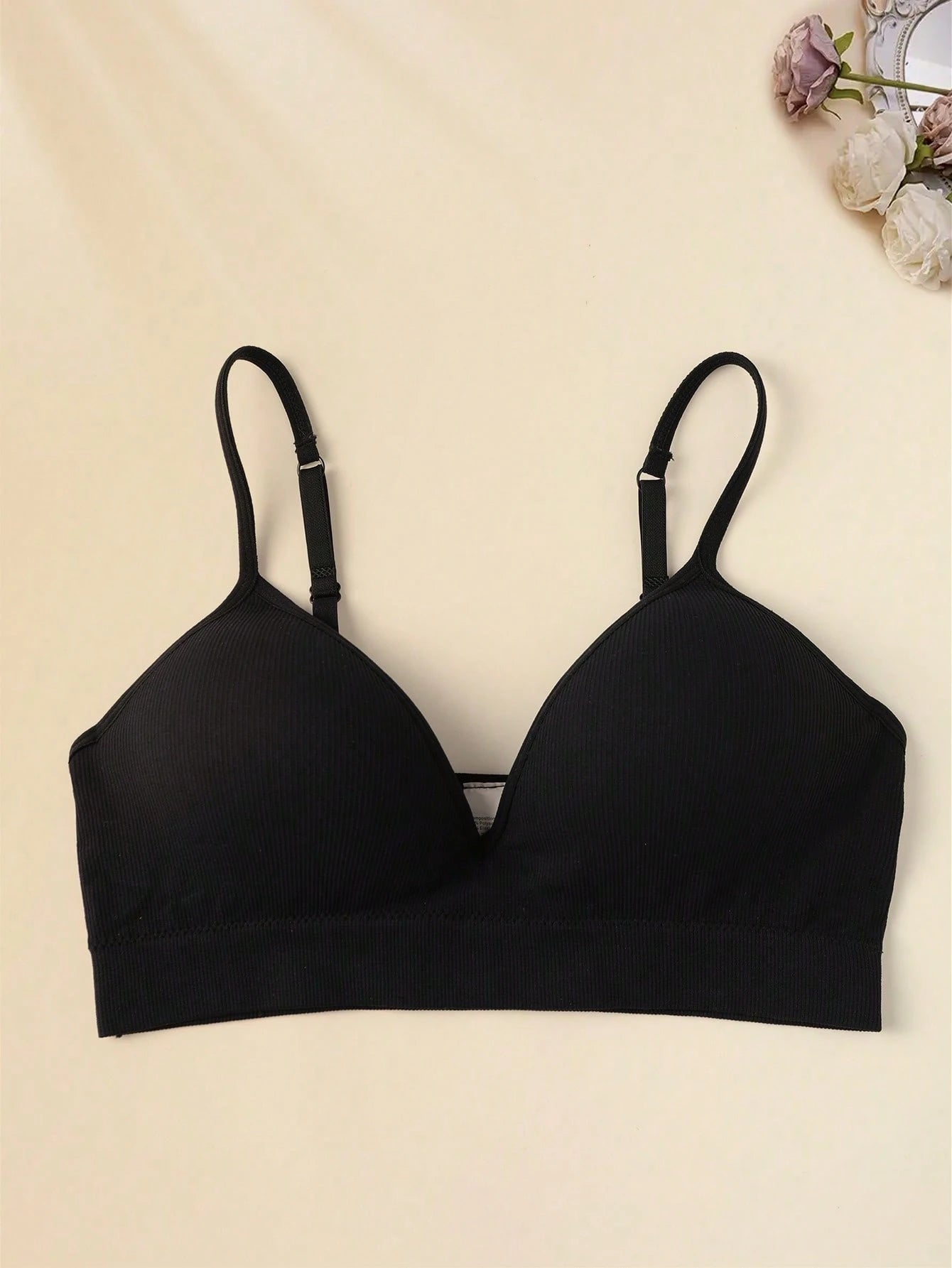 SHEIN Seamless Wireless Padded Push Up Sports Bra Size 38D