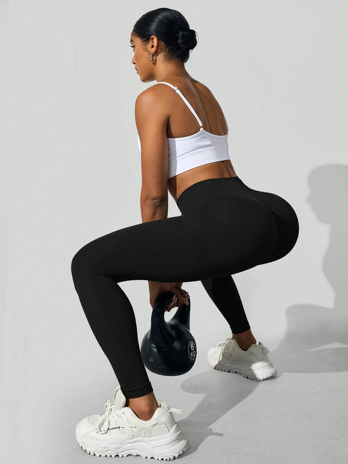 SHEIN High Waisted Seamless Slim Leggings Size 8 (S)