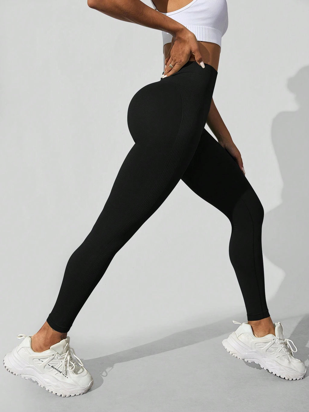 SHEIN High Waisted Seamless Slim Leggings Size 8 (S)