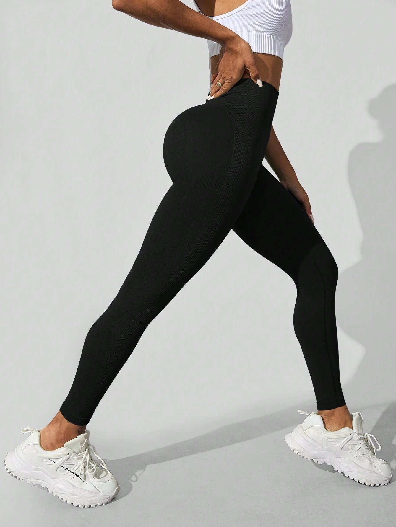 SHEIN High Waisted Seamless Slim Leggings Size 8 (S)
