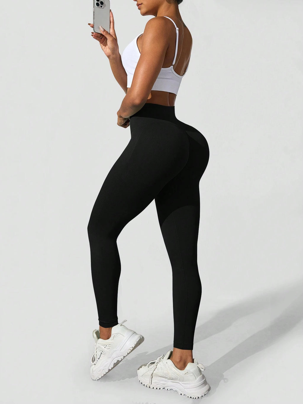 SHEIN High Waisted Seamless Slim Leggings Size 8 (S)