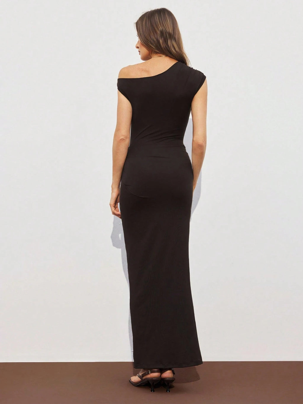 SHEIN Elegant Asymmetric Maxi Dress Size 10 (M)