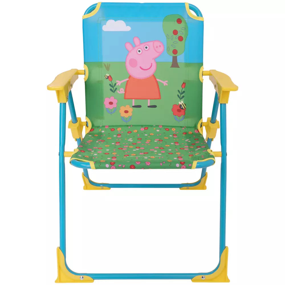 Peppa Pig Garden Patio Furniture Set With Table, Chairs & Foldable Parasol