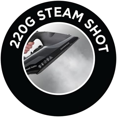 Russell Hobbs Diamond Elite Steam Iron - Black