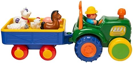 Big Step Play Old MacDonald Tractor and Trailer 12m+