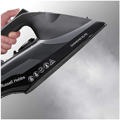 Russell Hobbs Diamond Elite Steam Iron - Black