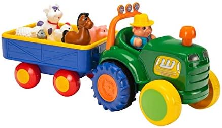 Big Step Play Old MacDonald Tractor and Trailer 12m+