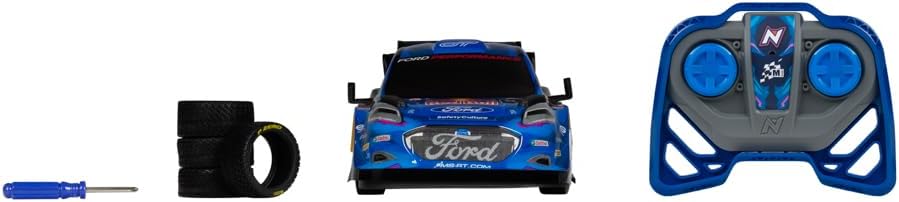 Nikko RC Rally Series M-Sport Red Bull Ford Puma Hybrid Rally1 #8 Tanak Remote Control Car 6+