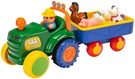 Big Step Play Old MacDonald Tractor and Trailer 12m+