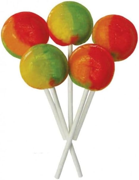Mega Tropical Fruit Lollies x8
