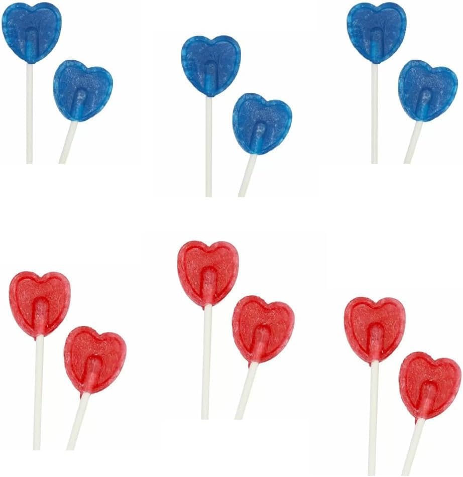 Heart Shaped Lollipops x30