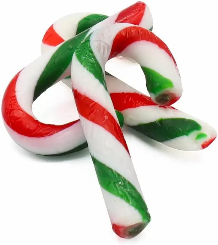 Mini Peppermint Flavour Candy Canes 5g