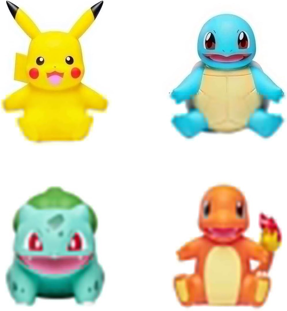 Pokémon Select Battle Figures 4-Pack - Pikachu, Charmander, Bulbasaur, Squirtle