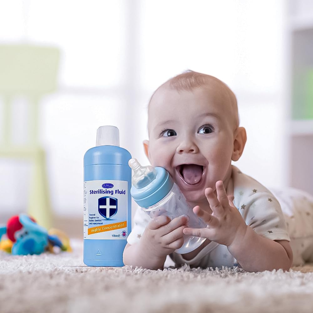 Dr Johnson's Highly Concentrated Baby Sterilising Fluid (2 Pack)