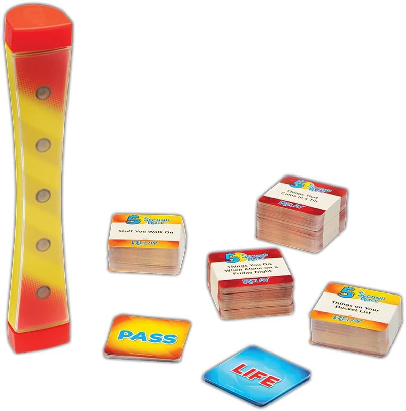 5 Second Rule Relay Family Games 8+