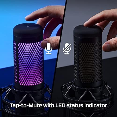 HyperX QuadCast S – RGB USB Condenser Microphone