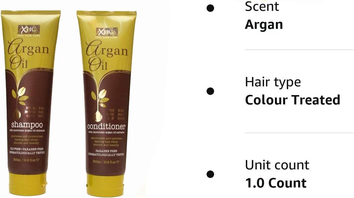 Argan Oil Shampoo 300ml & Conditioner 300ml