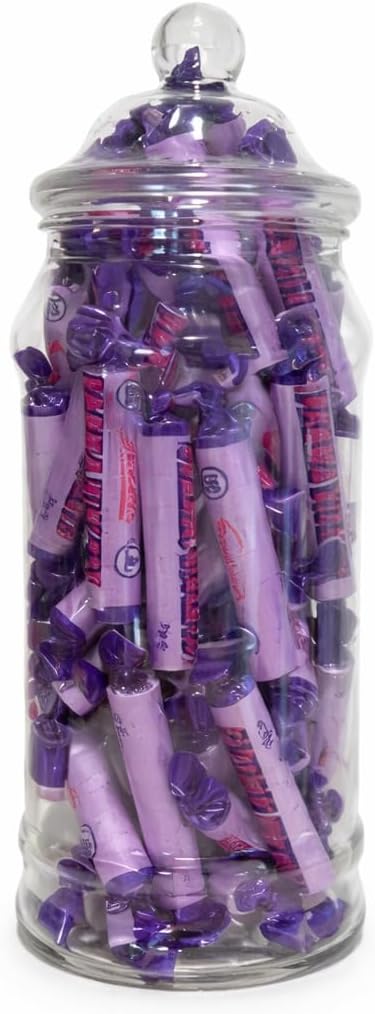 Original Parma Violets Retro Sweets Gift Jar 23cm - Classic Sweets, Traditional Taste. Tubs Jam Packed 405g