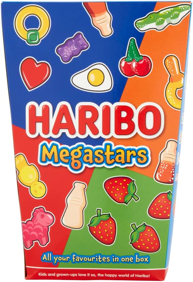 x2 Haribo Mega Stars Box 800g