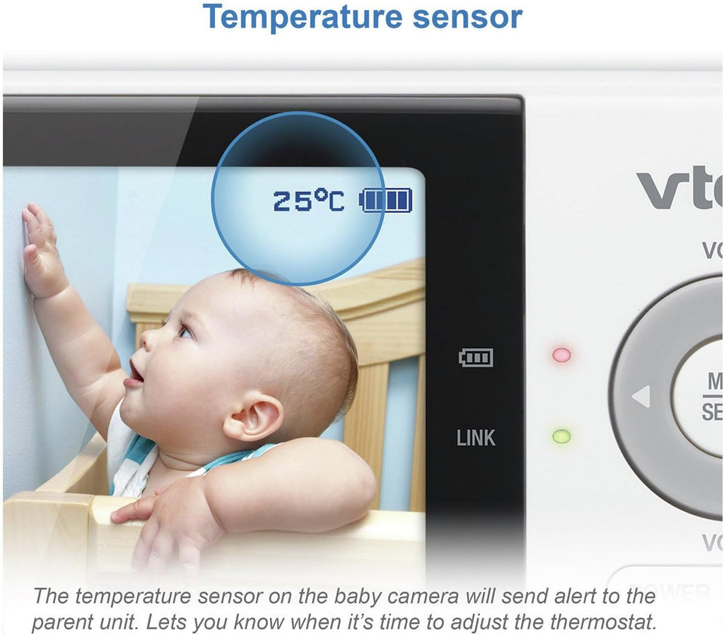 VTech Full 2.8inch Colour Video Baby Monitor Night Light