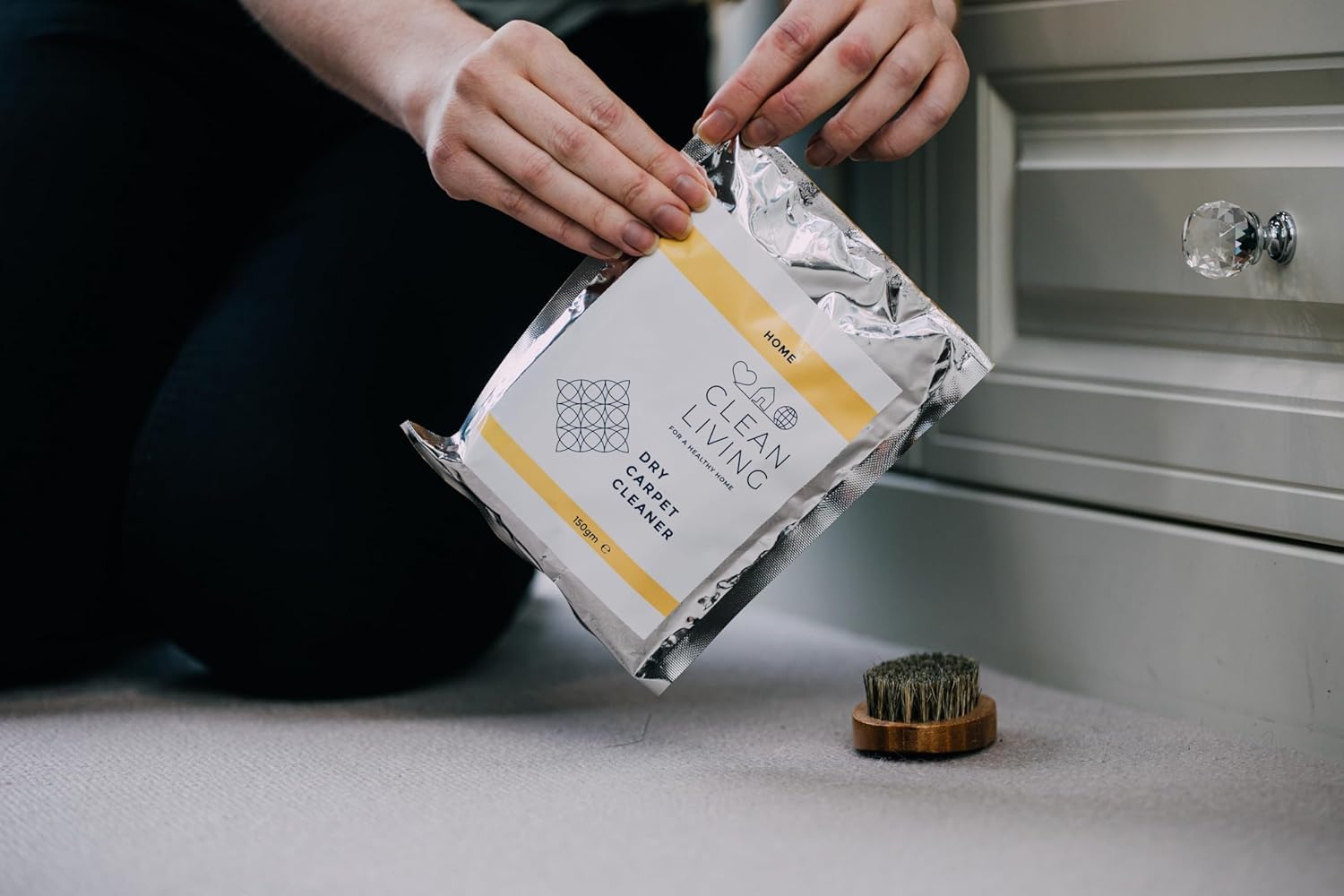 Dry Carpet Cleaner (Pack of 1)