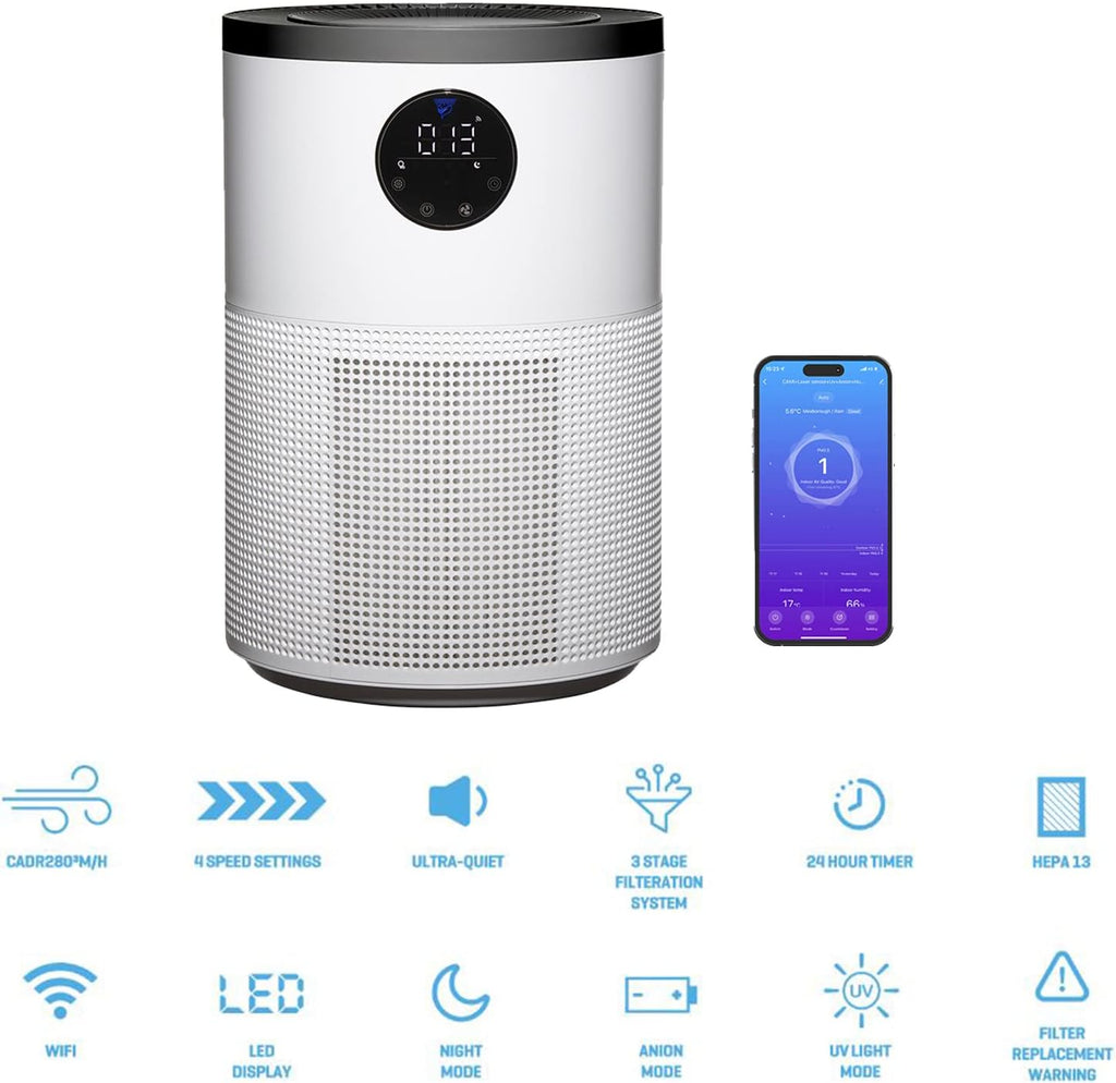 Daewoo Smart Air Purifier With Wifi