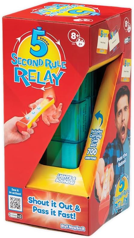 5 Second Rule Relay Family Games 8+