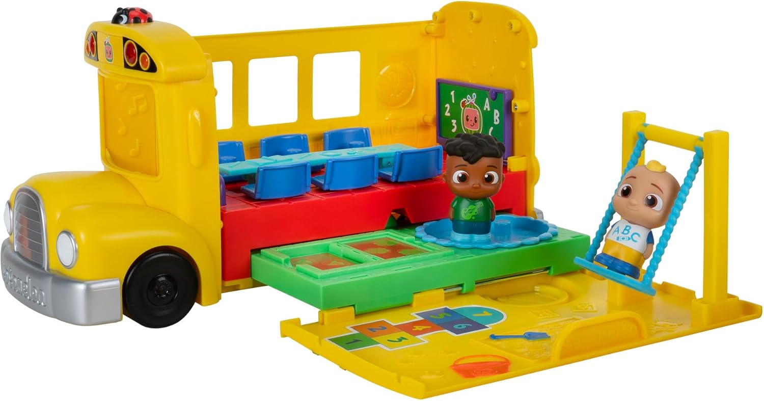 CoComelon Transforming School Time Bus 18m+