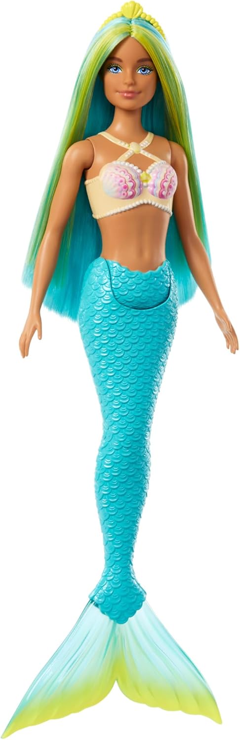 Barbie Dreamtopia Doll Mermaid Green Hair