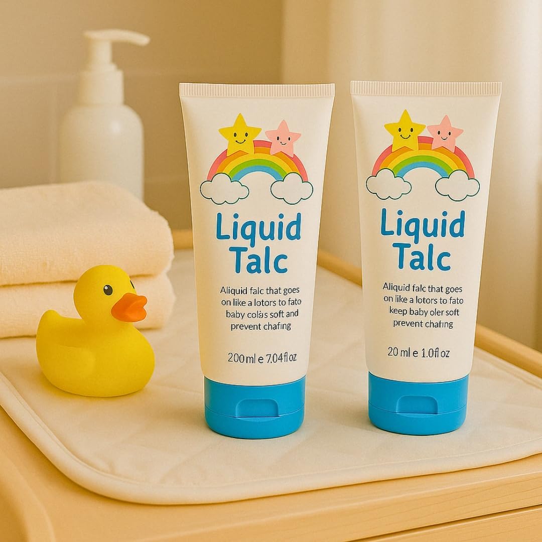 XBC Liquid Talc Baby Body Lotion 200ml (2 Pack)