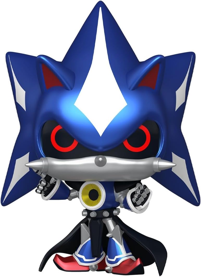 Funko Pop! Games: Sonic - Neo Metal Sonic - Metallic - Sonic the Hedgehog - Collectable Vinyl Figure