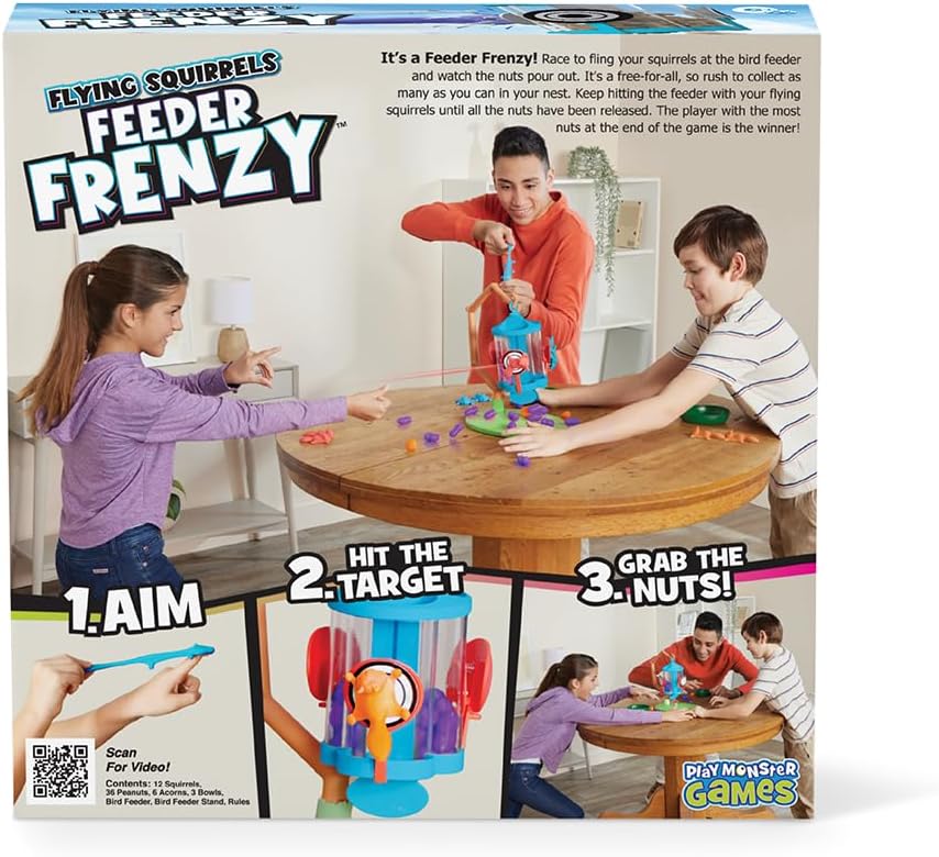 Flying Squirrels: Feeder Frenzy Game 6+