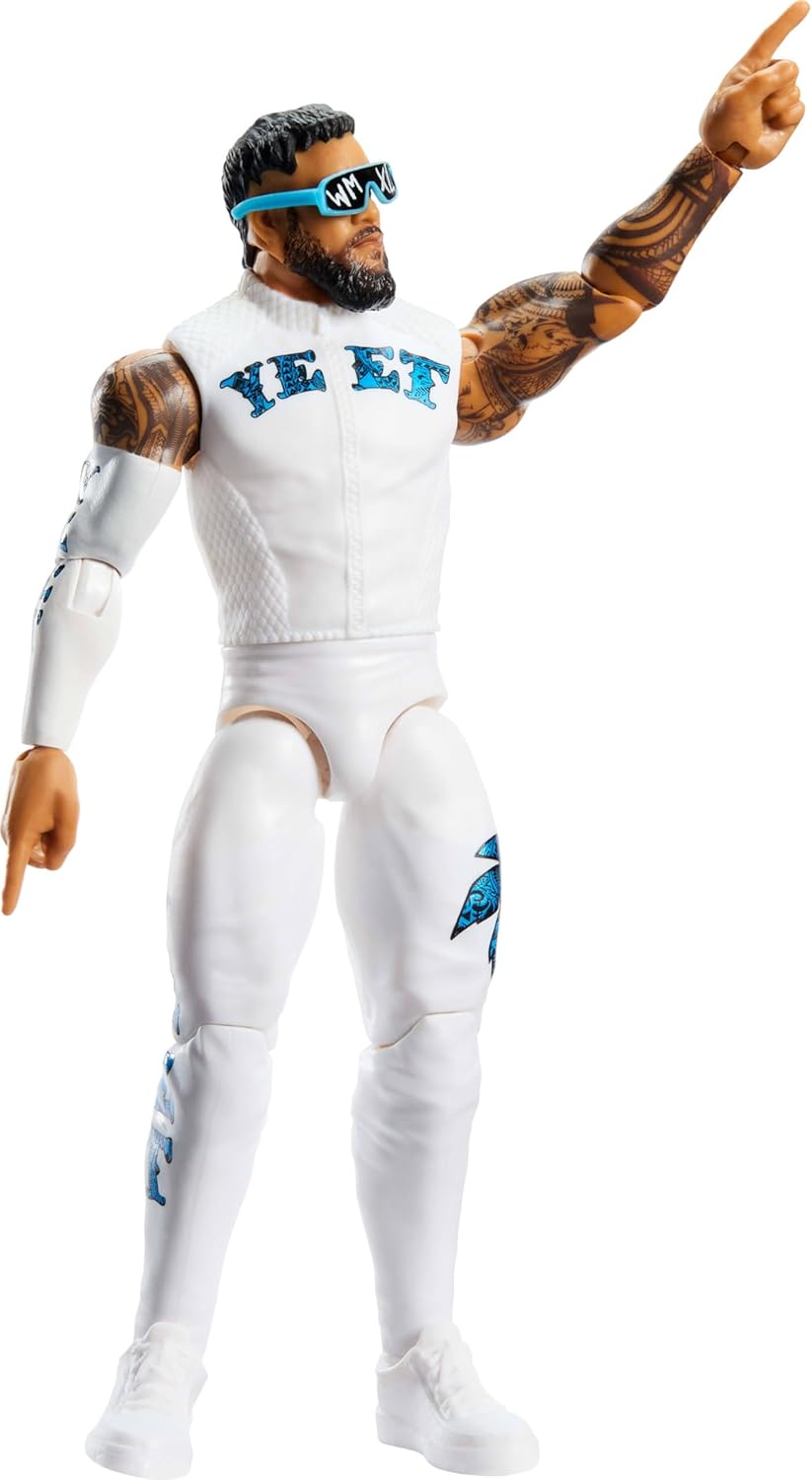 Mattel WWE Jey Uso Action Figure, Main Event Series #161 JHH87