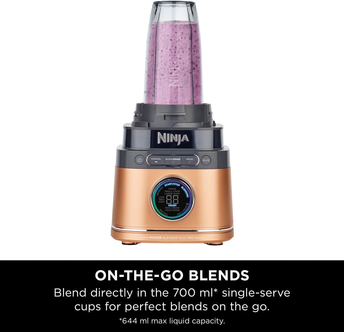 Ninja 2-in-1 Detect Power Blender Pro & Single Serve