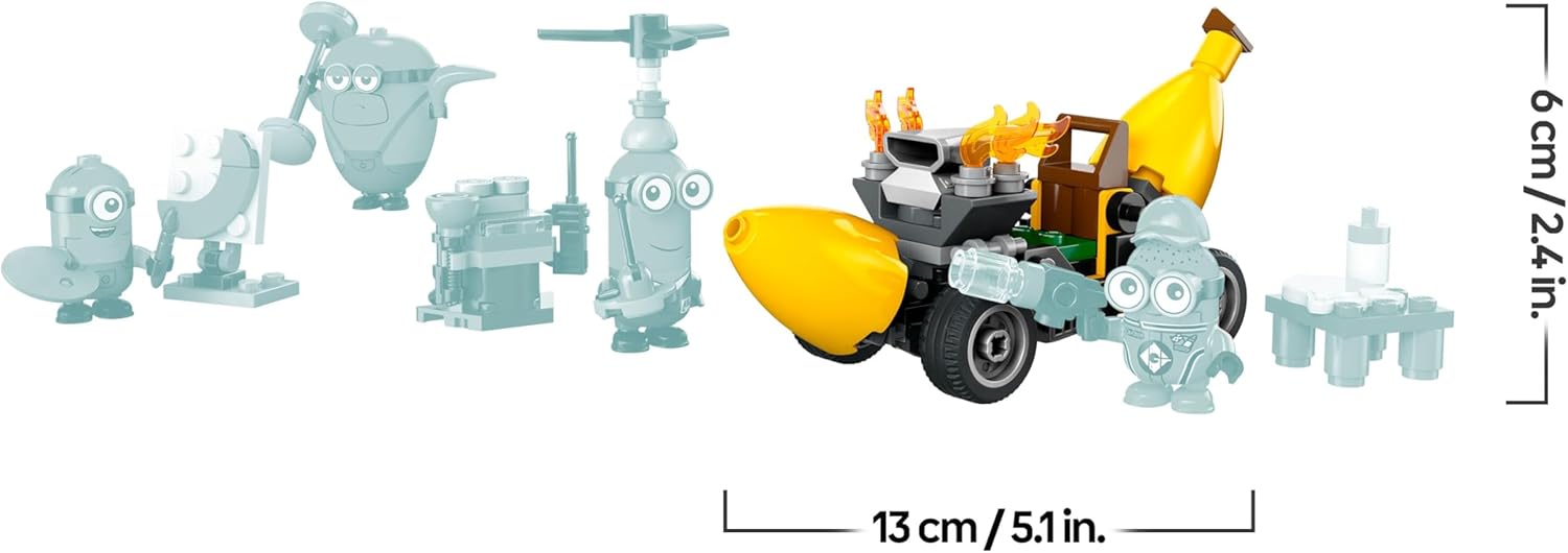 LEGO Despicable Me Minions and Banana Car Toy 75580