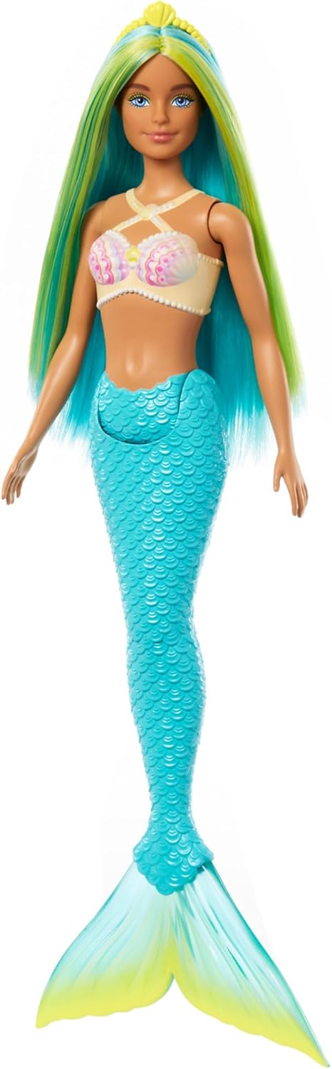 Barbie Dreamtopia Doll Mermaid Green Hair