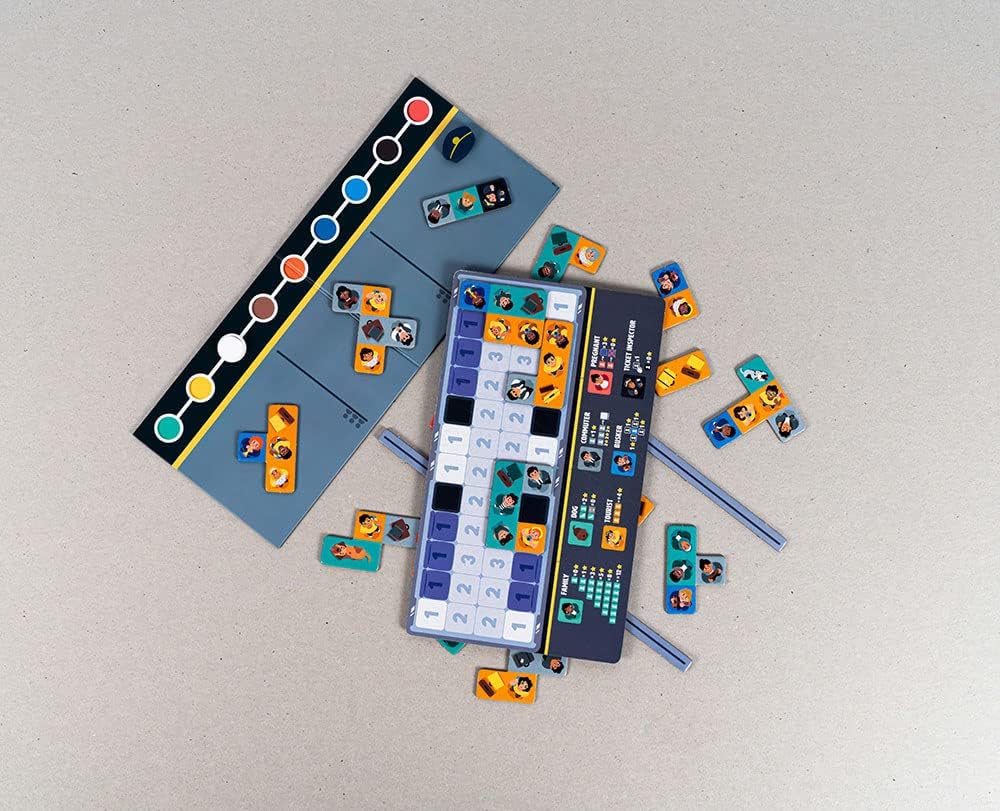 Professor PUZZLE Subway Squeeze Board Game Ages 12+