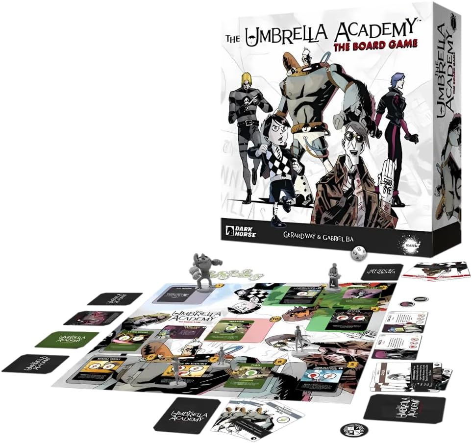 Mantic Games Umbrella Academy Miniatures Board Game Ages 13+