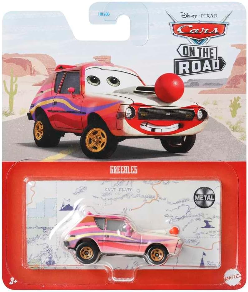 Disney Pixar Cars On The Road Series Greebles Diecast Car - Greebles 3+