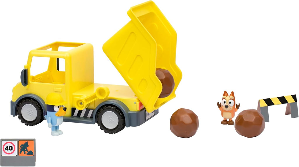 Bluey Dump Truck, With Load and Unload Feature