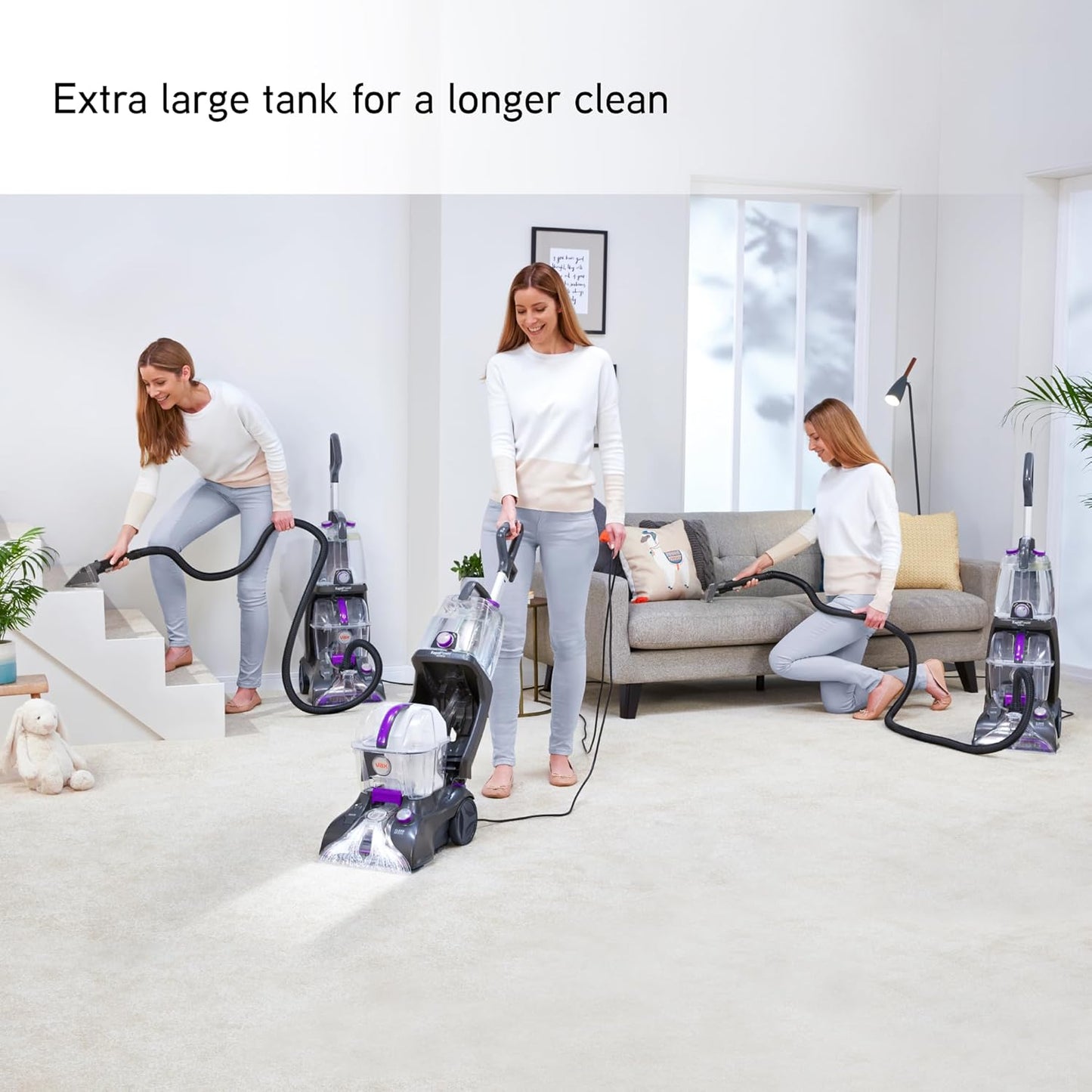 Vax Rapid Power Carpet Cleaner 4.7L 1200W