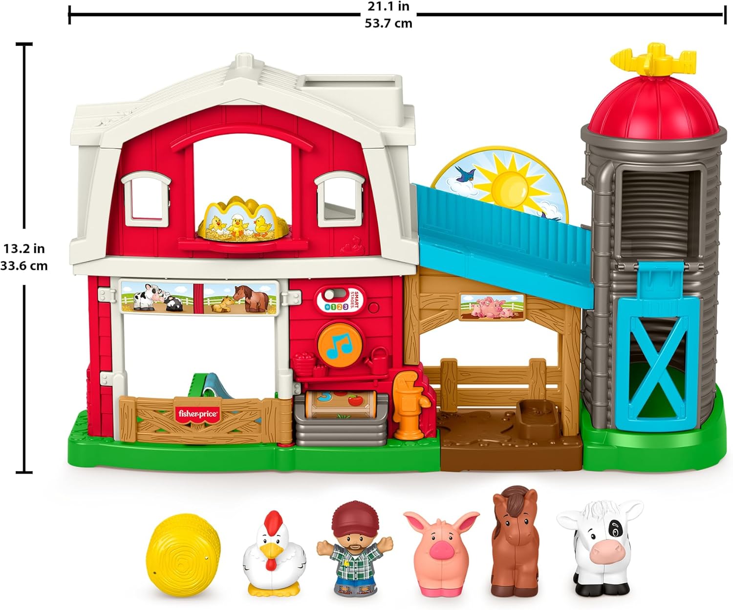 Fisher-Price Little People Caring for Animals Farm Interactive playset 1+
