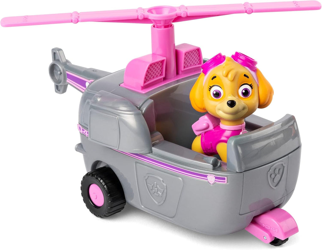 Paw Patrol, Skye's Helicopter, Toy Vehicle & Collectible Action Figure 3+