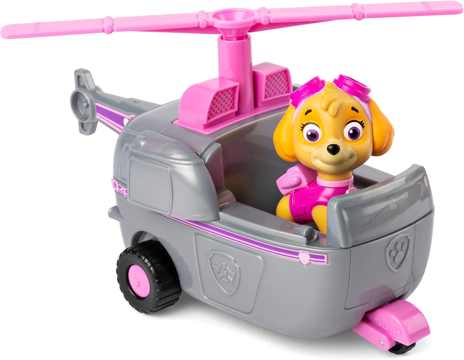 Paw Patrol, Skye's Helicopter, Toy Vehicle & Collectible Action Figure 3+