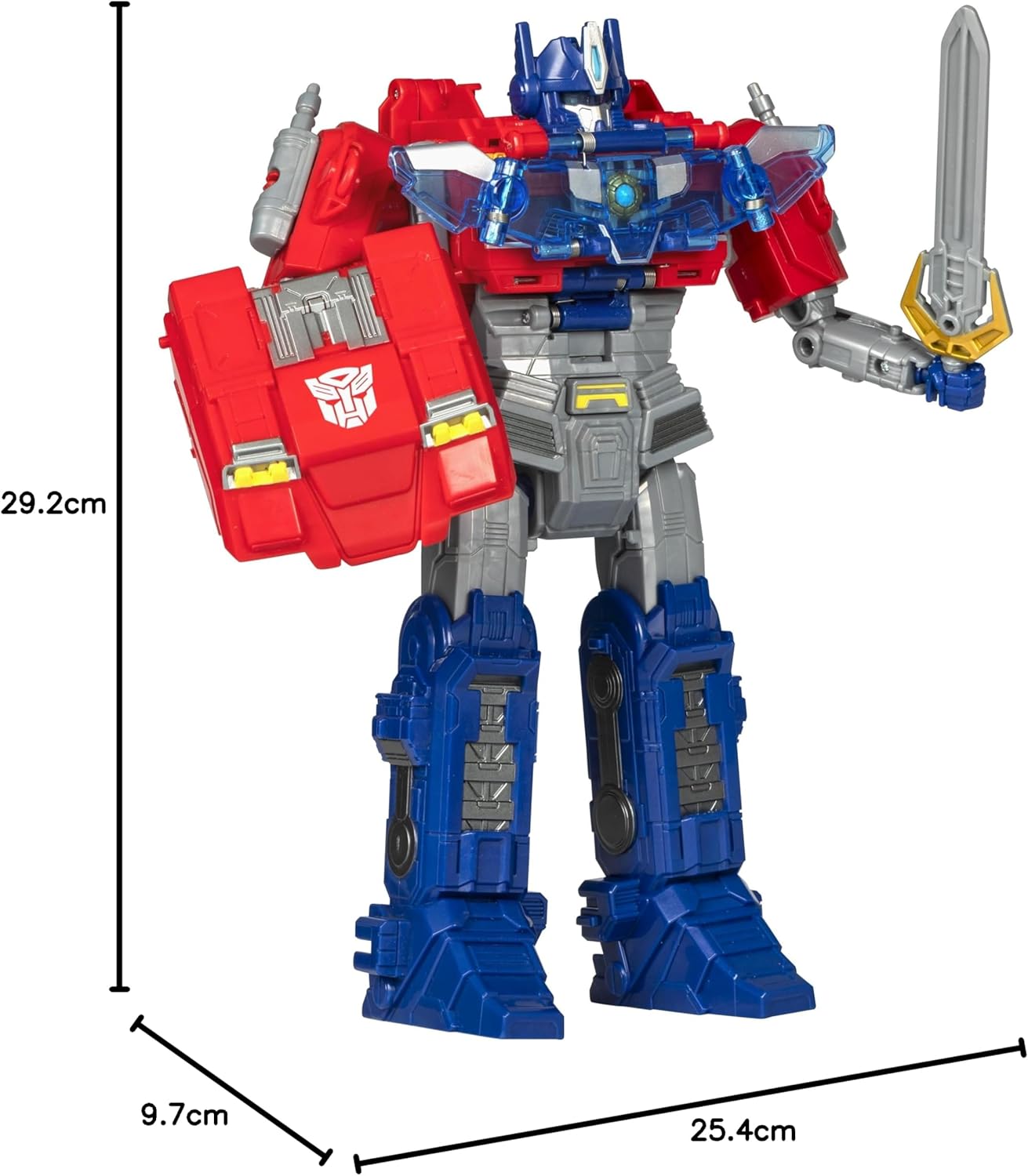 Transformers One Power Flip Optimus Prime Interactive Action Figure - Orion Pax