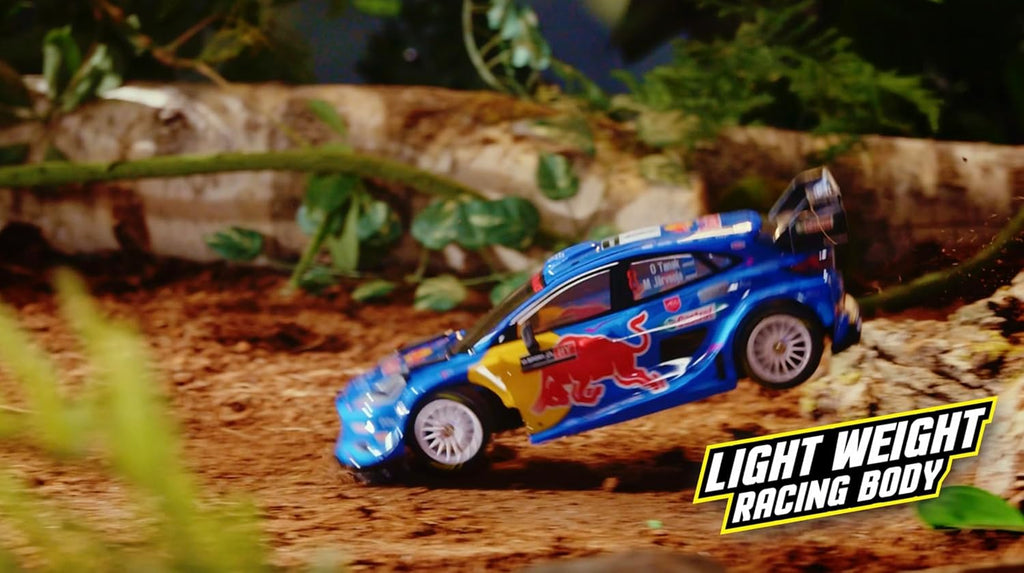 Nikko RC Rally Series M-Sport Red Bull Ford Puma Hybrid Rally1 #8 Tanak Remote Control Car 6+